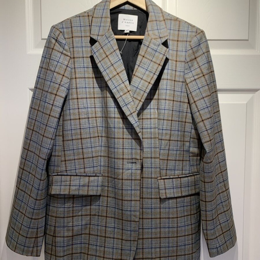 Plaid Blazer - Picture 5 of 10